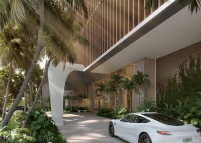 Sage Intracoastal Residences Dropoff Area