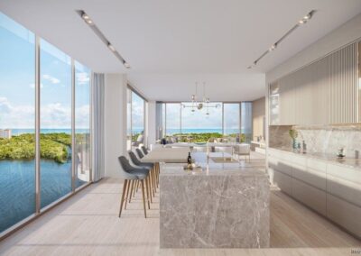 Sage Intracoastal Residences Kitchen
