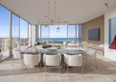 Sage Intracoastal Residences Living Area